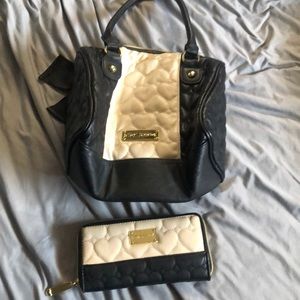 Betsey Johnson Purse and Wallet